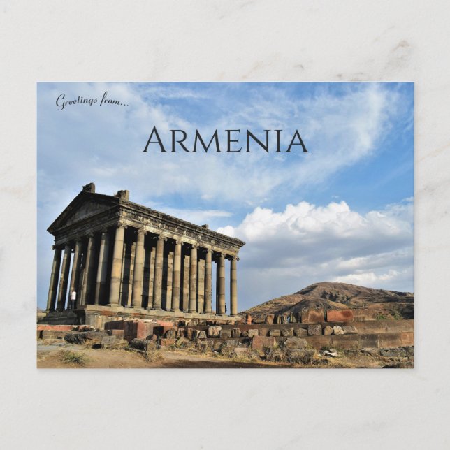Postal Templo de Garni Garni Armenia (Anverso)