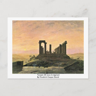 Postal Templo De Juno En Agrimensura