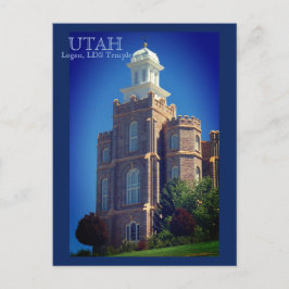 Postal Templo de Logan, Utah LDS
