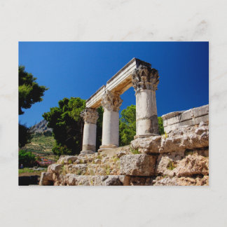 Postal Templo de Octavia, Corinto, Grecia