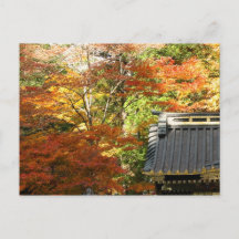 Templo de otoño en Nikko, Japón