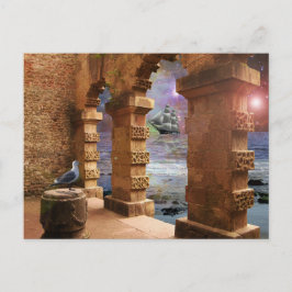 Postal Templo de Poseidón