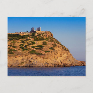 Postal Templo de Poseidón, Cabo Sounion, Grecia
