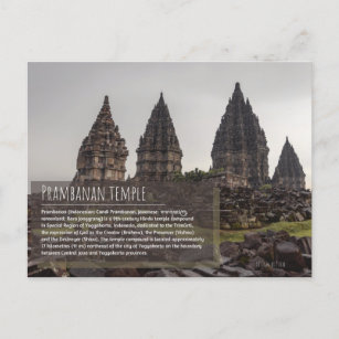 Postal Templo de Prambanan