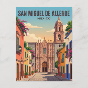 Postal Templo de San Francisco México