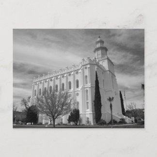 Postal Templo de San Jorge Utah Mormon
