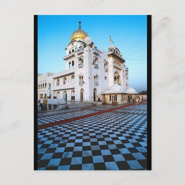Postal Templo de Sikh (Anverso)