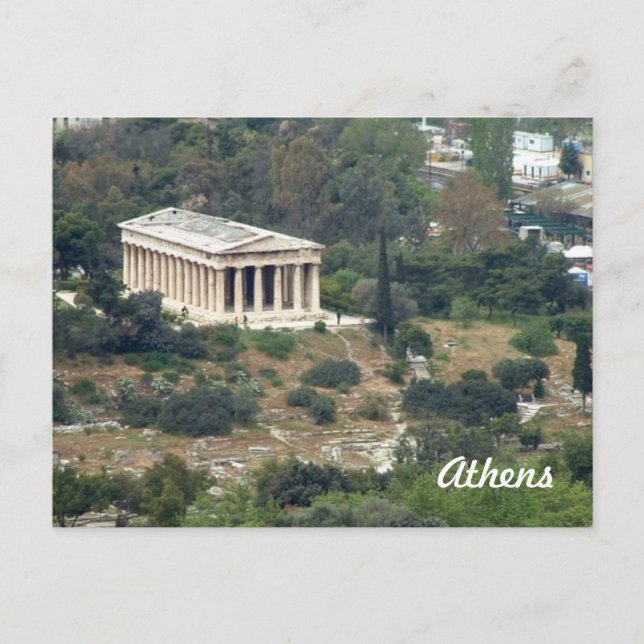 Postal Templo de Teseo (Anverso)