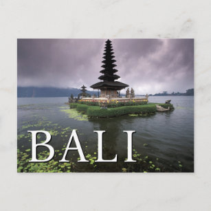 Postal Templo de Ulun Danu   Bali, Indonesia