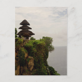 Postal Templo de Uluwatu en Bali