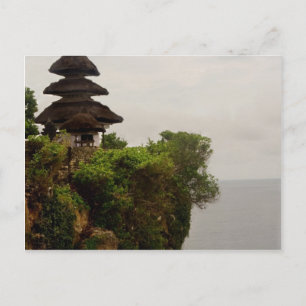 Postal Templo de Uluwatu en Bali