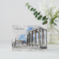 Templo de Zeus Atenas - Viaje de la Antigua Grecia