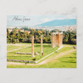 Postal Templo de Zeus Olímpico, Atenas