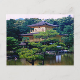 Postal Templo del Pabellón de Oro, Kioto, Japón