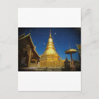 Postal templo doi suthep en chiangmai