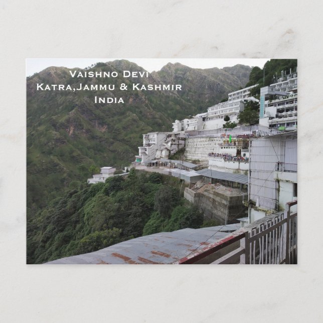 Postal Templo dorado India Viaje turismo añejo (Anverso)