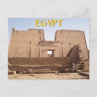 Postal Templo Egipto de Edfu