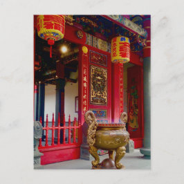 Postal Templo en Yilan, Taiwán