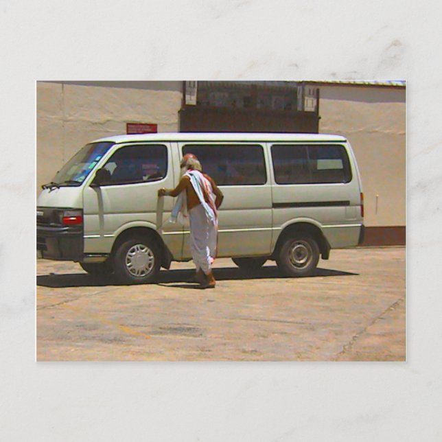 Postal Templo hindú, conoce al gurú (Anverso)