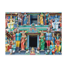 Templo hindú pequeña India Singapur