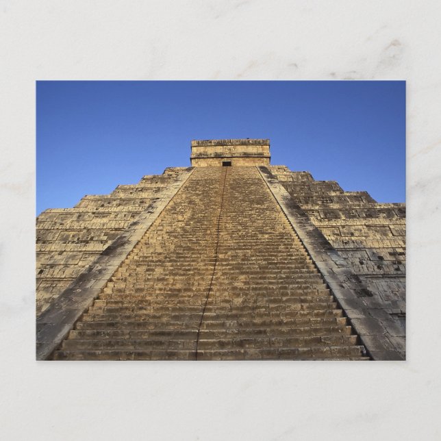 Postal Templo Kukulcán o Castillo) en 2 (Anverso)