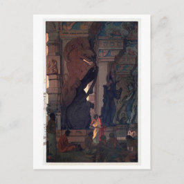 Postal Templo Meenakshi en Madurai, Hiroshi Yoshida