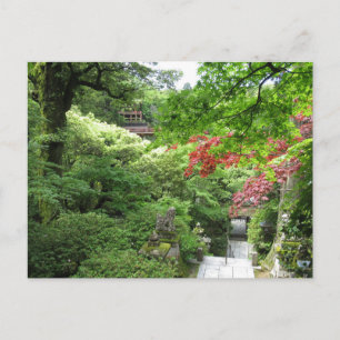 Postal Templo Natadera: Ishikawa, Japón