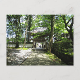 Postal Templo Natadera: Ishikawa, Japón