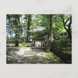 Postal Templo Natadera: Ishikawa, Japón