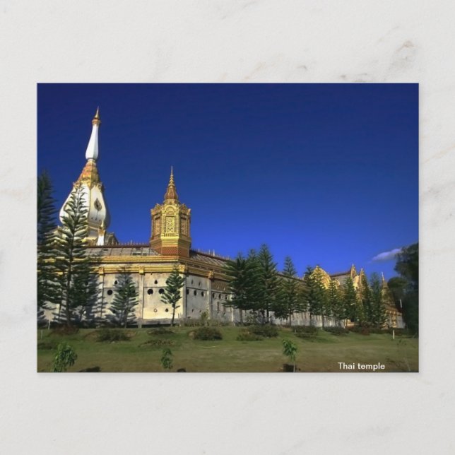 Postal Templo tailandés (Anverso)
