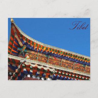 Postal Templo tibetano de Amdo