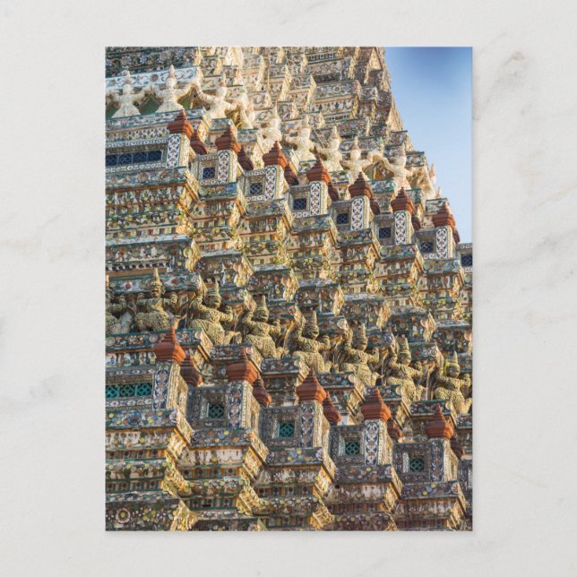Postal Templo Wat Arun en Bangkok, Tailandia (Anverso)
