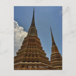 Postal Templo Wat Pho Stupa Padoga Tailandia Viajes