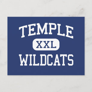 Postal Templo - Wildcats - High School - Temple Texas