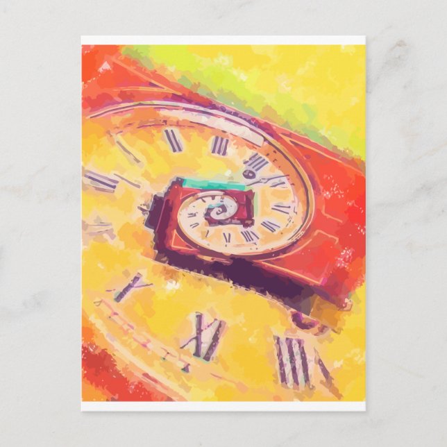 Postal Tempo contínuo (Anverso)