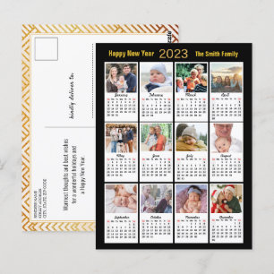 Postal Temporada 2023 de Gold Script Modern Family 12 Pho