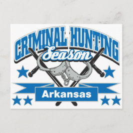 Postal Temporada de caza criminal en Arkansas
