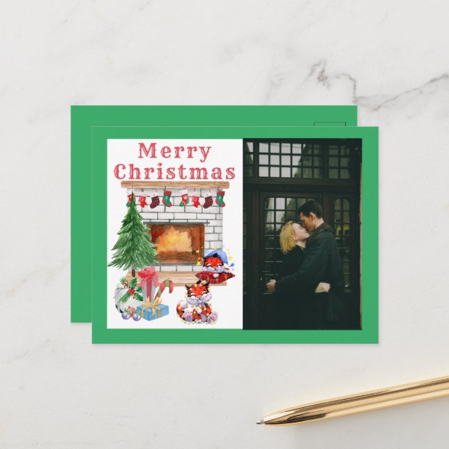 Postal Temporada de feriados fotográficos (Anverso/Reverso In Situ)