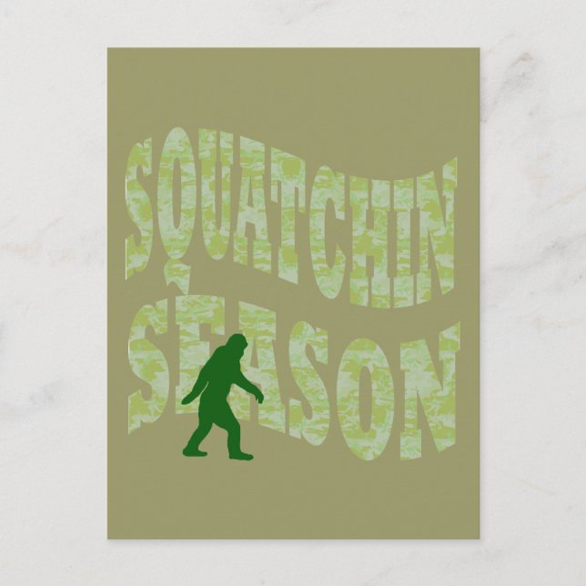 Postal Temporada de Squatchin (Anverso)