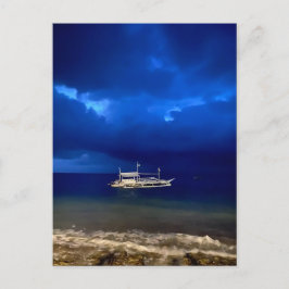 Postal Temporada nocturna. poster