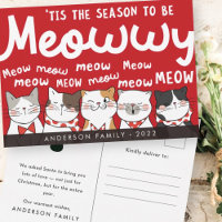 Temporada para ser Meowwy Divertidos Gatitos Carol