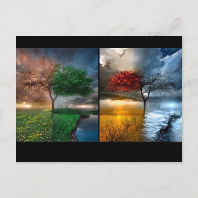 Postal Temporadas (Anverso)