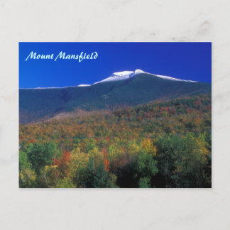 Postal Temporadas del Monte Mansfield