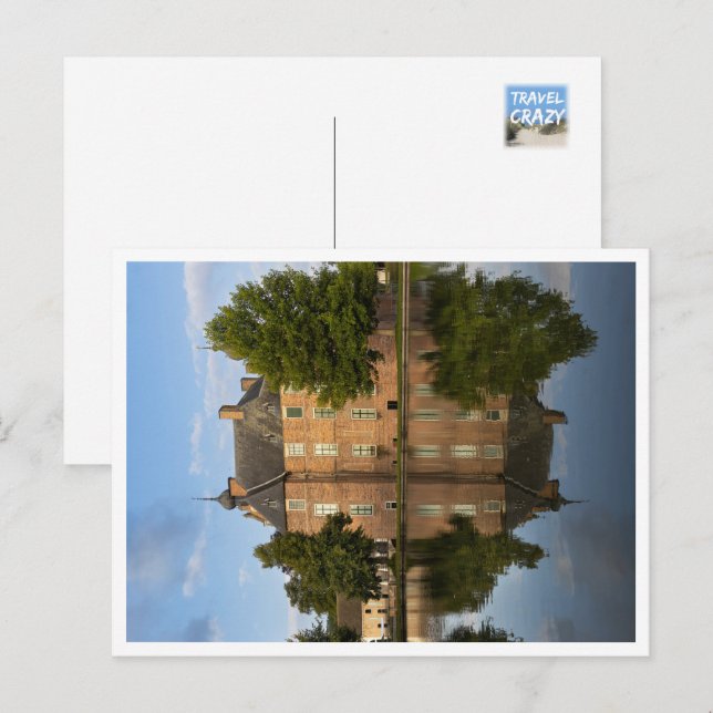 Postal Temprano por la mañana, Castillo de Cannenburg, Pa (Anverso / Reverso)