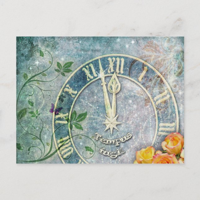 Postal Tempus Fugit (Anverso)