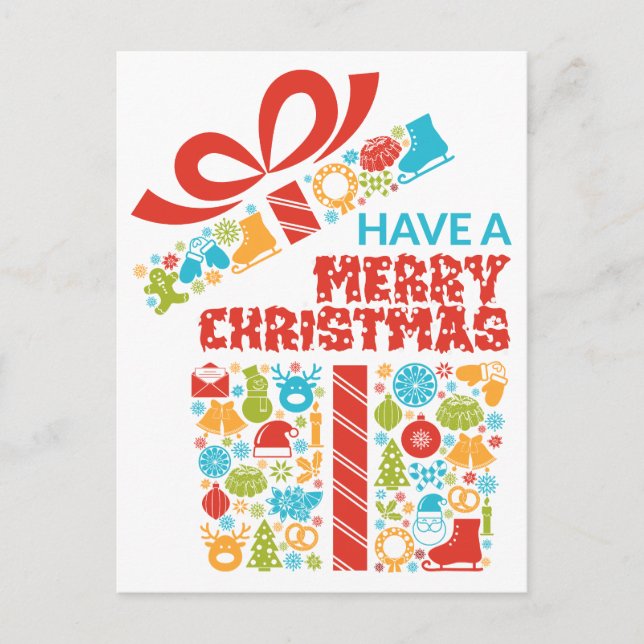 Postal Ten Feliz Navidad (Anverso)