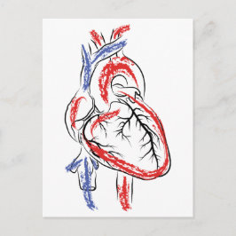 Postal Ten un corazón