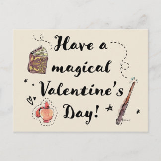 Postal Ten un Día de San Valentín Mágico