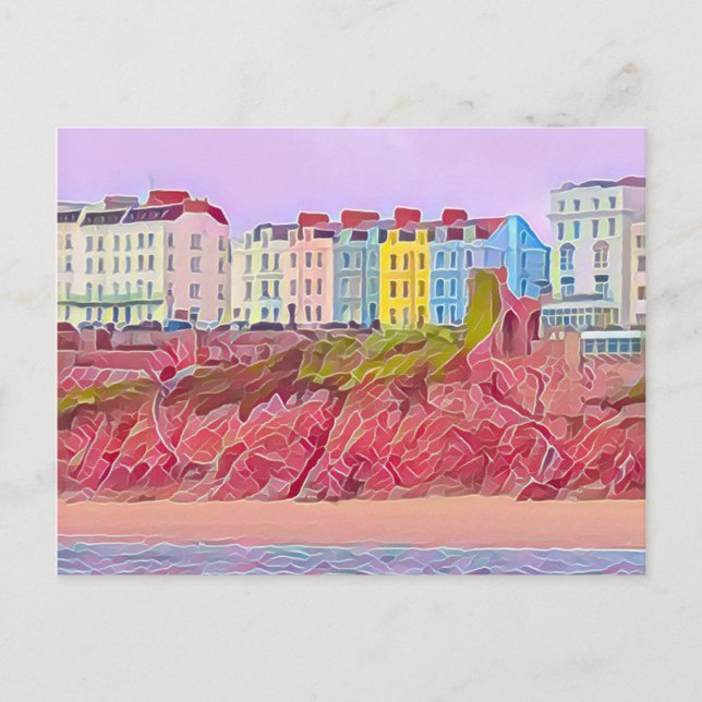 Postal Tenby Postcard (Anverso)