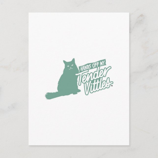 Postal ¡Tender Vittles Hands Off! (Anverso)